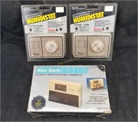 Ken-tech Electronic Thermostat & 2 Humidistat