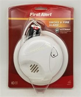New First Alert Smoke & Fire Alarm