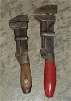 Pair Of Vintage Monkey Wrenches Coes