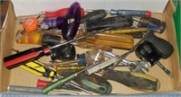Tool Lot Different Screwdrivers & More