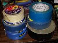 Tape Lot Blue Painters Masking