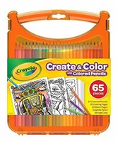 Crayola Create & Colour Coloured Pencils Kit,