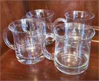 Set of Four Warn Brandy Mugs