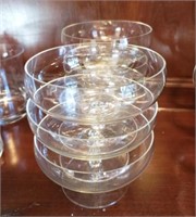 Set of Six Shrimp Cocktail or Dessert Cups