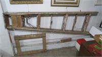 8ft Wood Folding Step Ladder