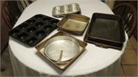 Baking Pans, Glass Cutting Board