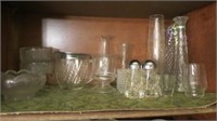 Vases,Salt-N-Pepper Shakers,Assorted Glassware