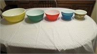 Pyrex Primary Color Nesting Bowls