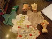 Vintage Hand Puppets