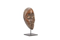 African carved wood tribal mask