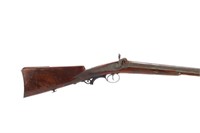 Antique double barrel shot gun