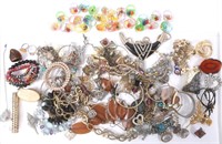 LADIES COSTUME JEWELRY - 3.25 LBS