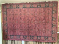 2.8M X 2 M RED PERSIAN RUG
