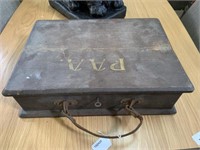 OLD VICTORIAN FITTED BOX