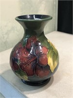 SIGNED MOORCROFT HIBISCUSS PATTERN