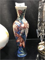 SIGNED MOORCROFT VASE STAMPED ON