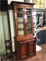 VICTORIAN CEDAR BOOKCASE