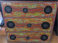 ABORIGINAL DOT DOT PAINTING