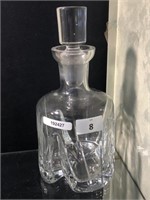CRYSTAL WHISKEY DECANTER