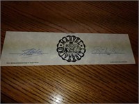 Marvel University Stan Lee cut signature