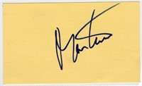 Martina Navratilova Autograph *