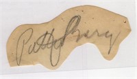 Patty Berg Autograph *