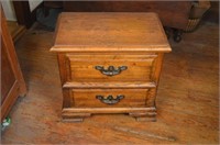 Two drawer night stand