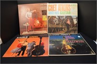 Assorted LPs by Chet Adkins