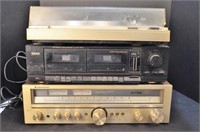 Vintage Kenwood Stereo, TEAC Cassette Player & Pla