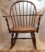 Beautiful Windsor Style rocking chair