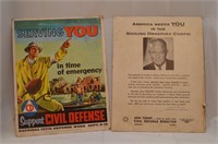 Civil Defense & Ground Observer Corps Advertising