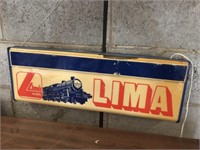 Lima sign approx60 x 25 cm