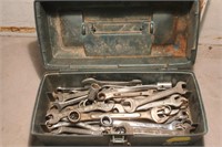 Tackle box full of wrenches