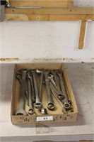 Flat of wrenches