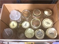 Misc canning jars & more