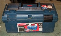 Nice Rubbermaid Tool Box With Some Tools
