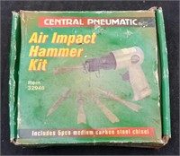Central Pneumatic Air Impact Hammer Kit Tool