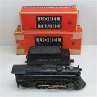 1940's LIONEL No. 675 Locomotive & 6466WX Tender