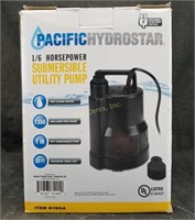 Pacific Hydrostar 1/6 Hp Submersible Utility Pump