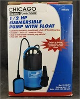 Chicago Electric 1/2 Hp Submersible Pump W/ Float