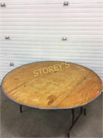 5' Folding Round Banquet Table