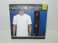 New Men's Nautica 3PC Stretch Crew T Shirts