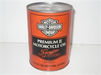 Harley Davidson Premium Motorcycle Oil Can