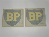 2 BP British Petroleum Decals