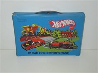 1980 Hotwheels 12 Car Collector Case