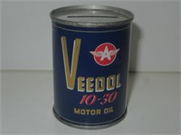 Veedol 10-30 Motor Oil Can Bank