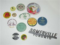Lot of Ontario Related Pinback +