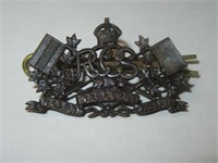 WW2 Royal Canadian Corps Signal Pinback Badge