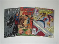 Lot of 3 Old Comics Superman & Secret Agent