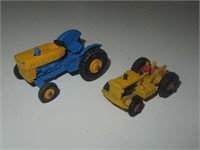 2 Lesney Tractors